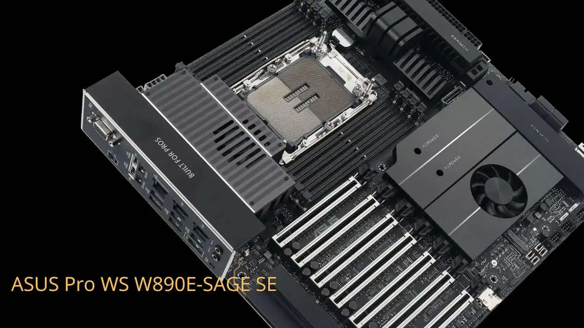 ASUS Pro WS W890E‑SAGE SE เมนบอร์ดเวิร์กสเตชัน LGA4710 เรือธง เตรียมรับ Xeon 600 สูงสุด 86 คอร์ พร้อมชุดฟีเจอร์สำหรับงาน AI และเรนเดอร์หนัก