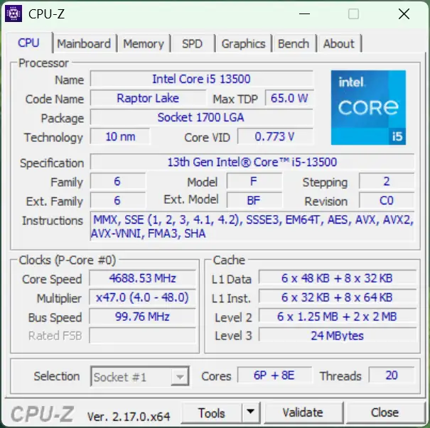 CPU-Z
