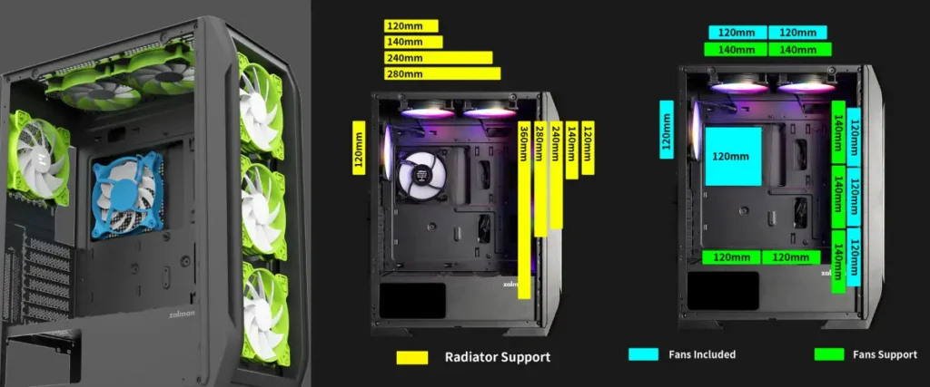 Ascenti เปิดตัว ZALMAN CHRONIX V2, M4 SE และ N7 PLUS V2 เคสใหม่สามรุ่น นิยามใหม่ของความ "สวย" และ "คุ้ม" ที่สุดแห่งปี 9 ZALMAN CASE CHRONIX 9