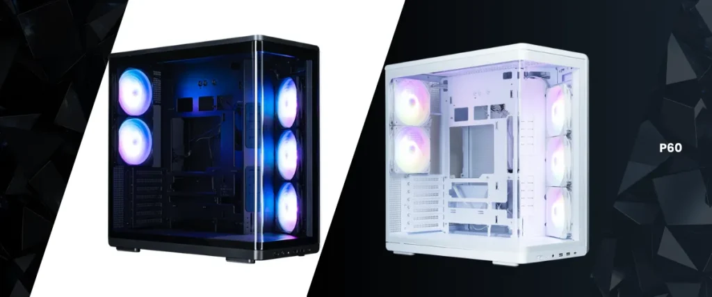 สวยสะกดทุกองศา! Ascenti เปิดตัวเคสคอมพิวเตอร์ ZALMAN P60 และ P40 PRISM PLUS ปฏิวัติมุมมองด้วยดีไซน์กระจกพาโนรามาสุดล้ำ 2 ZALMAN P60 and P40 PRISM PLUS 2