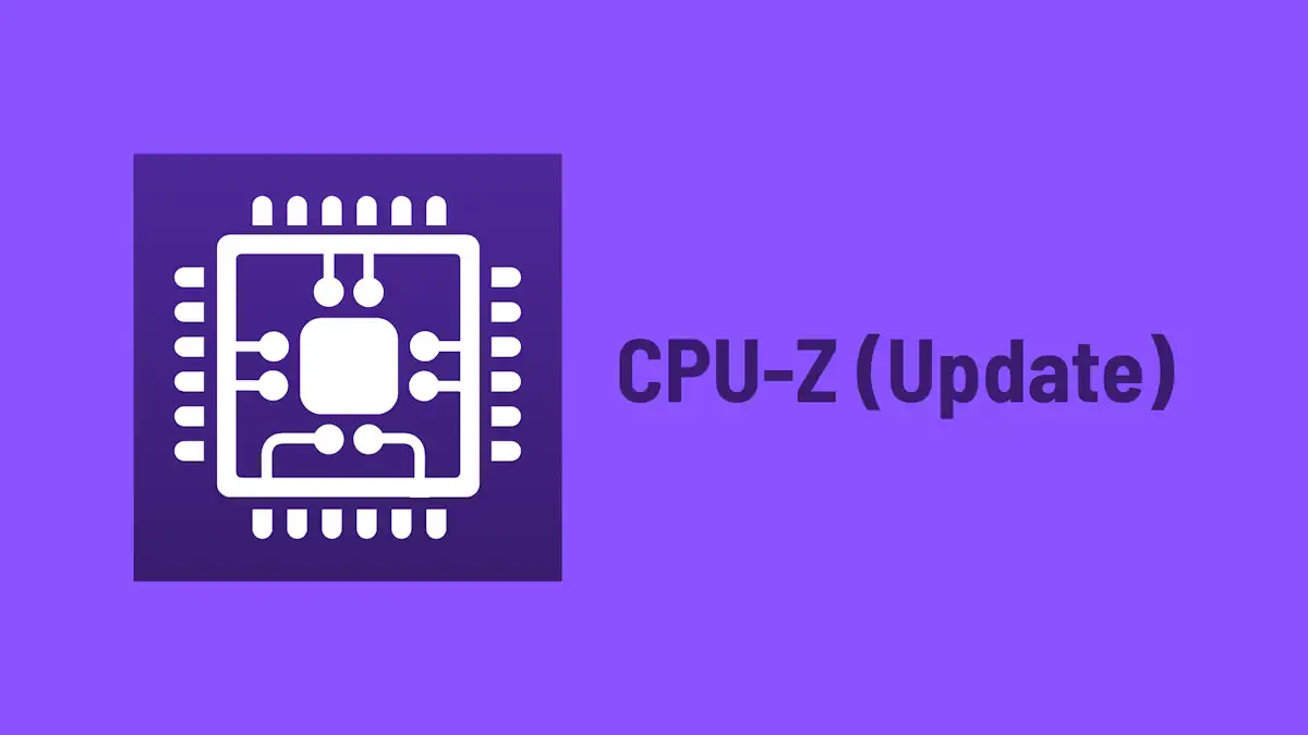 CPU Z Update