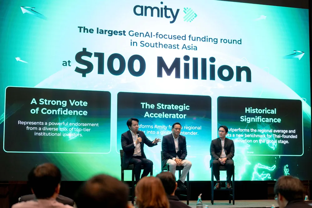 Thai Tech Company Amity Announces US100 Million Series D 3