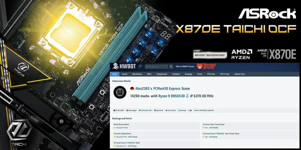 ASRock X870E Taichi OCF