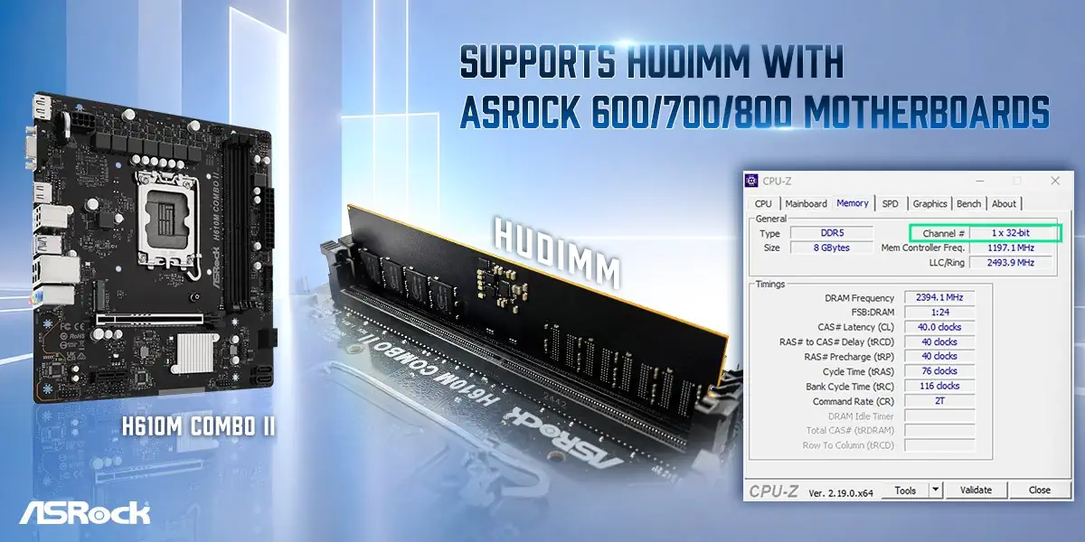 ASRoick DDR5 HUDIMM cover