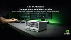 MINIX เปิดตัว T4000 / T5000 Generative AI Mini Workstation สำหรับการประมวลผล AI ภายในองค์กร