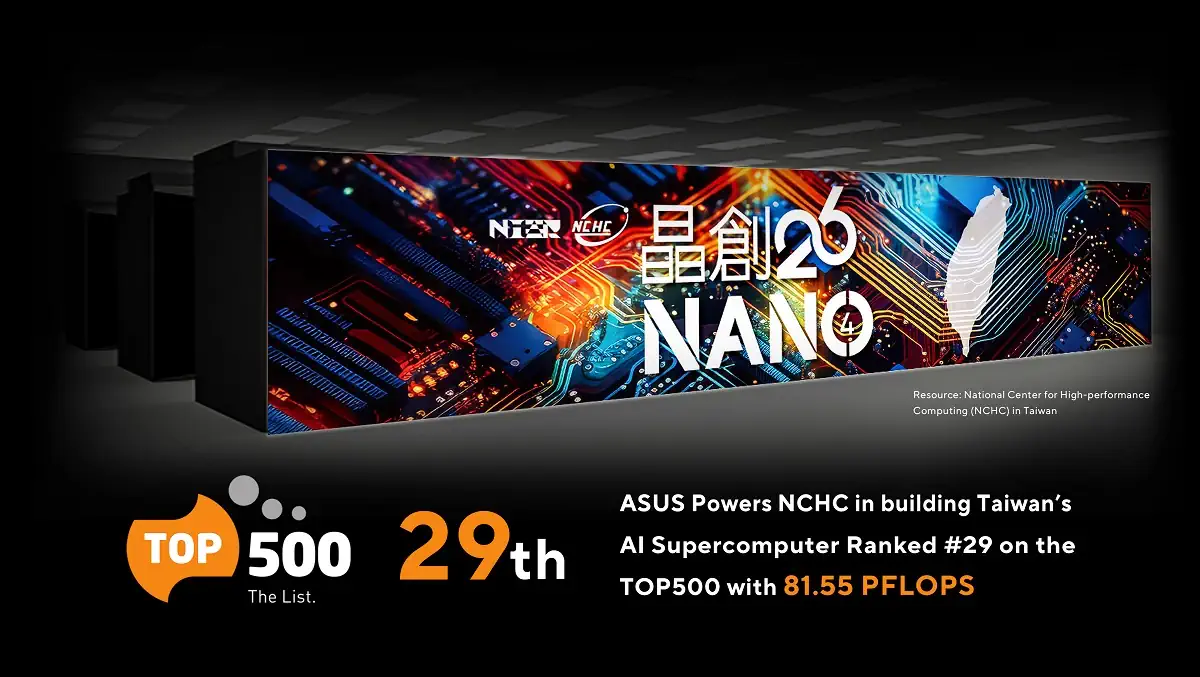 NCHC Nano4 Taiwans Liquid Cooled AI Supercomputer Powered by ASUS