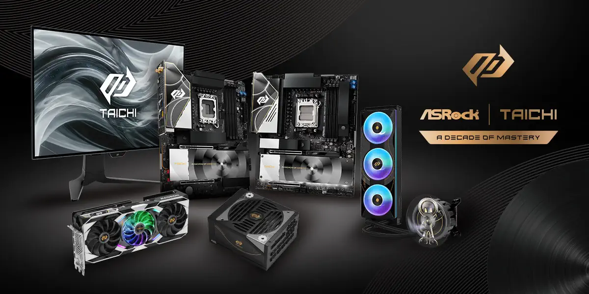 ASRock ฉลองครบรอบ 10 ปีแห่งความสำเร็จของซีรีส์ Taichi และขยายระบบนิเวศ AI อย่างเต็มรูปแบบในงาน COMPUTEX 2026 1 ASRock COMPUTEX 2026 1
