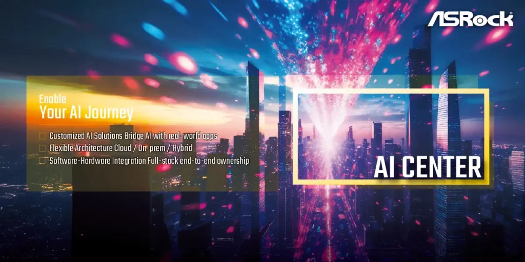 ASRock ฉลองครบรอบ 10 ปีแห่งความสำเร็จของซีรีส์ Taichi และขยายระบบนิเวศ AI อย่างเต็มรูปแบบในงาน COMPUTEX 2026 7 ASRock COMPUTEX 2026 7