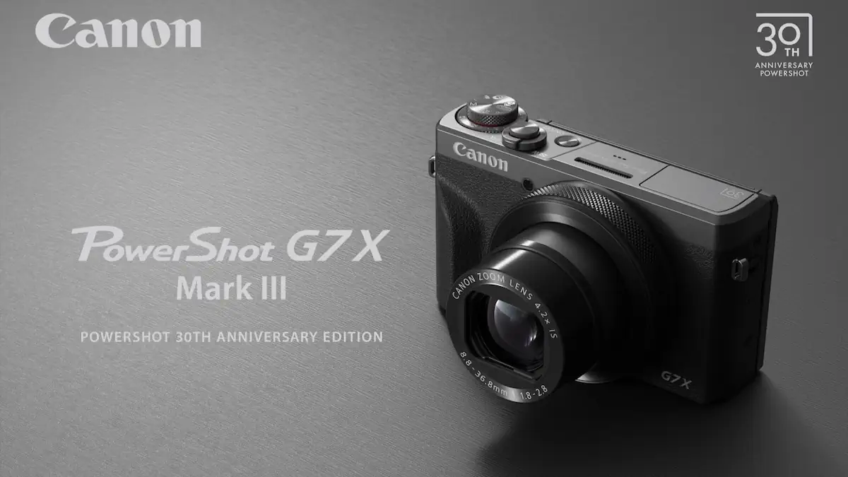 Canon PowerShot G7 X Mark III Commemorative Edition Cover