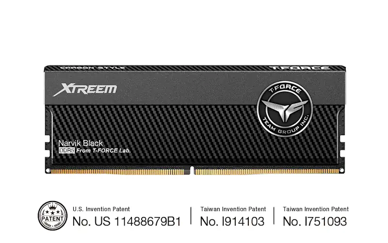 TEAMGROUP เตรียมจัดแสดงนวัตกรรมระดับอุตสาหกรรมและผู้บริโภคในงาน COMPUTEX 2026 เสริมความแข็งแกร่งด้านความปลอดภัยพร้อมปลดปล่อยประสิทธิภาพ AI ขั้นสุด 7 T FORCE XTREEM DDR5 CARBON STYLE Desktop Memory
