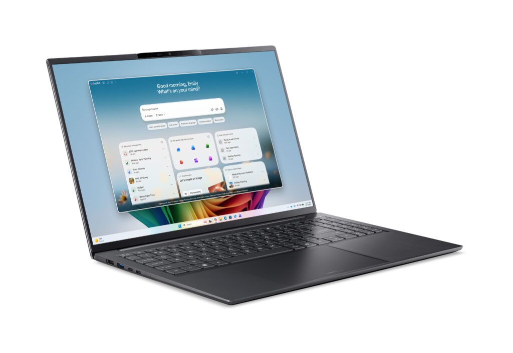 Acer เปิดตัวทัพโน้ตบุ๊กขุมพลัง Intel Core Ultra Series 3 ใหม่ 3 รุ่นรวด: Swift Edge 14, 16 และ Swift Go 16 14 acer swift go 16 ai sfg16 i71t non fingerprint with backlit wp oled copilot titanium gray 02 copy 2