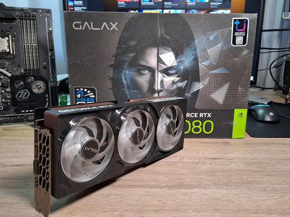 GALAX RTX 5080 1 Click OC BOXCard