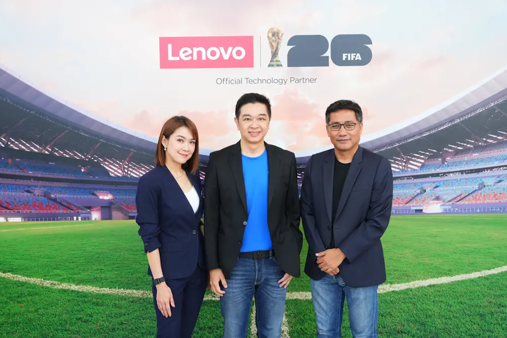 เลอโนโวจัดกิจกรรม “Lenovo x FIFA activation” พลิกโฉมประสบการณ์ฟุตบอลแห่งอนาคตด้วยเทคโนโลยี AI ฉลองการแข่งขัน FIFA World Cup 2026™ 5 Lenovo x FIFA activation 1