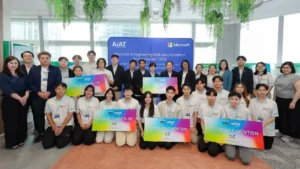 ไมโครซอฟท์ ผนึก AIAT ปั้นบุคลากร AI ยุคใหม่ ในโครงการ ‘AI Engineering Skills and Hackathon for Employment’