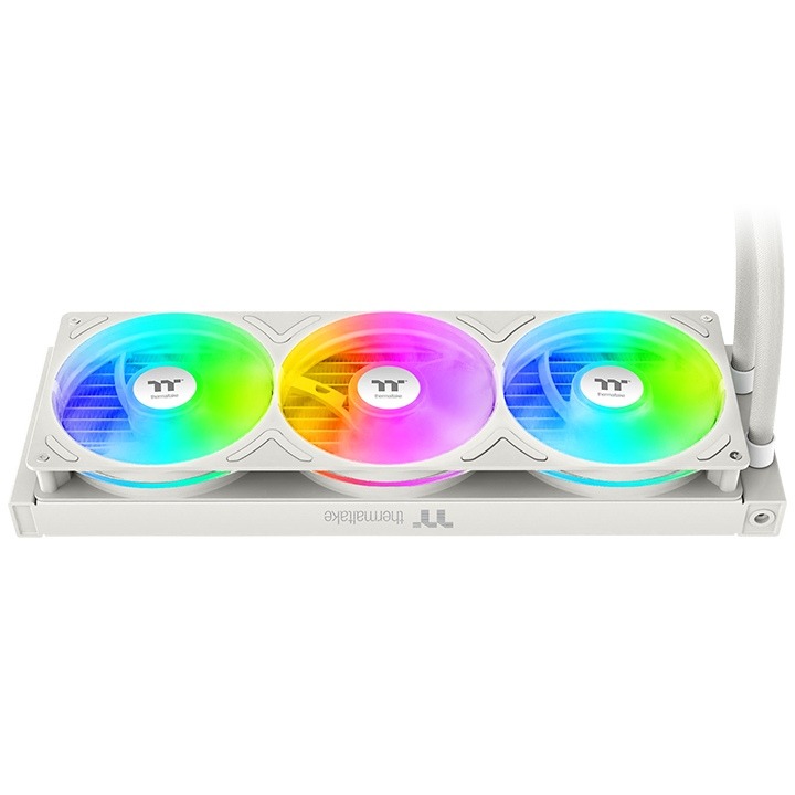 Thermaltake Retro 360 Ultra ARGB Sync AIO Liquid Cooler ชุดน้ำ 360 มม. สายเรโทร พร้อมจอ LCD ทรง CRT และพัดลมแบบเฟรมเดียว 2 retro 360 ultra argb sync aio liquid cooler 3