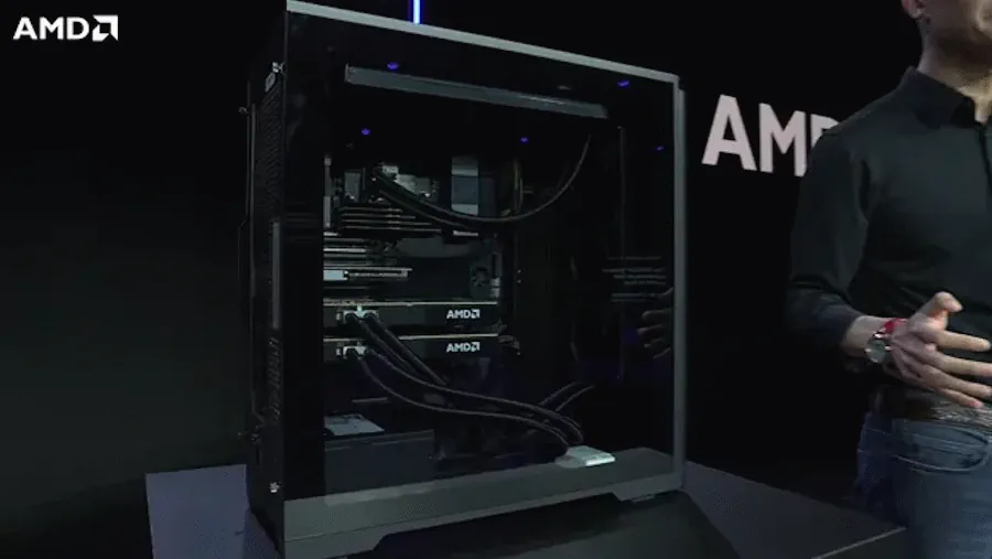 AMD เปิดตัว "Threadripper Halo Station" ยกพลัง AI ระดับดาต้าเซ็นเตอร์มาไว้ข้างโต๊ะทำงาน จัดเต็มหน่วยความจำรวมสูงสุด 2.6TB เตรียมวางตลาดปี 2027 1 AMD Threadripper Halo