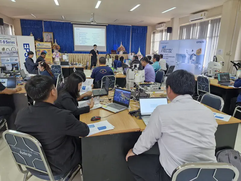 เอปสันจัด Epson Robot Roadshow & Training for Education 2026 ปั้นบุคลากรหุ่นยนต์ของประเทศไทย 3 Epson Robot 2