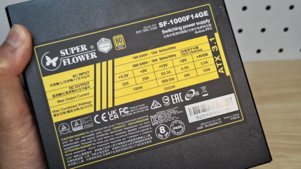 รีวิว Super Flower LEADEX III Gold ATX 3.1 1000W (SF-1000F14GE) พร้อมรองรับการ์ดจอระดับสูง 2 Super Flower LEADEX III Gold ATX 3.1 1000W (SF-1000F14GE)