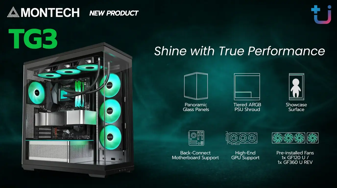 Montech TG3 Case