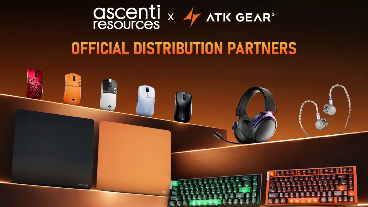 Ascenti เปิดตัวและนำเข้า ATK Gear แบรนด์เกมมิ่งเกียร์ที่ตอบโจทย์ผู้ใช้ตั้งแต่เริ่มเล่น ไปจนถึงระดับแข่งขันโปรเพลเยอร์ 1 ATK Gear 01