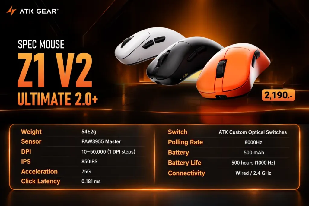 Ascenti เปิดตัวและนำเข้า ATK Gear แบรนด์เกมมิ่งเกียร์ที่ตอบโจทย์ผู้ใช้ตั้งแต่เริ่มเล่น ไปจนถึงระดับแข่งขันโปรเพลเยอร์ 7 ATK Gear 07