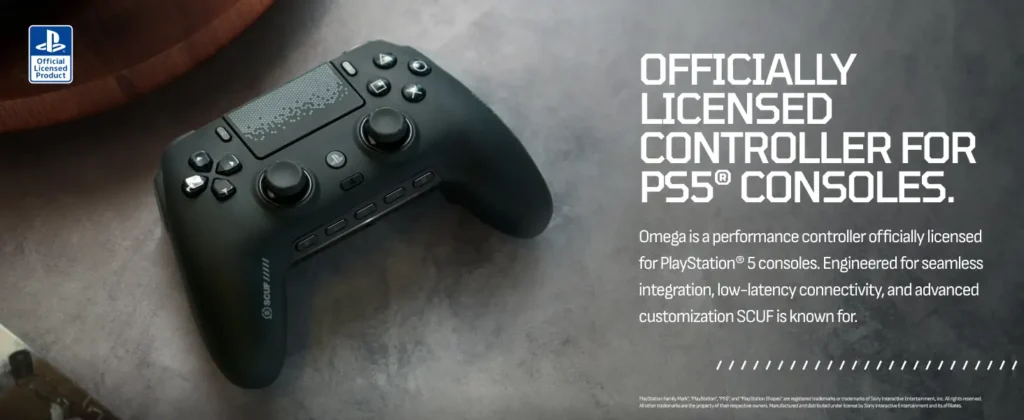 Ascenti เปิดตัว SCUF OMEGA จอย PS5® ลิขสิทธิ์แท้สาย E-Sport อัดแน่น 11 ปุ่มเสริม พร้อมสติ๊ก TMR และ Polling Rate 1000 Hz 3 Ascenti SCUF OMEGA 03