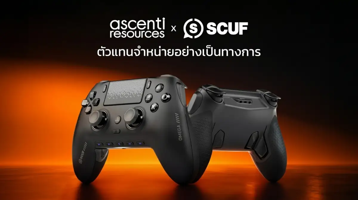 Ascenti เปิดตัว SCUF OMEGA จอย PS5® ลิขสิทธิ์แท้สาย E-Sport อัดแน่น 11 ปุ่มเสริม พร้อมสติ๊ก TMR และ Polling Rate 1000 Hz 1 Ascenti SCUF OMEGA Cover