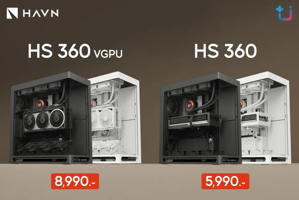 สิ้นสุดการรอคอย Ascenti พร้อมจำหน่ายเคส HAVN HS360 และ HS360 VGPU รุ่นล่าสุดแล้ว 10 HAVN HS360 HS360 10