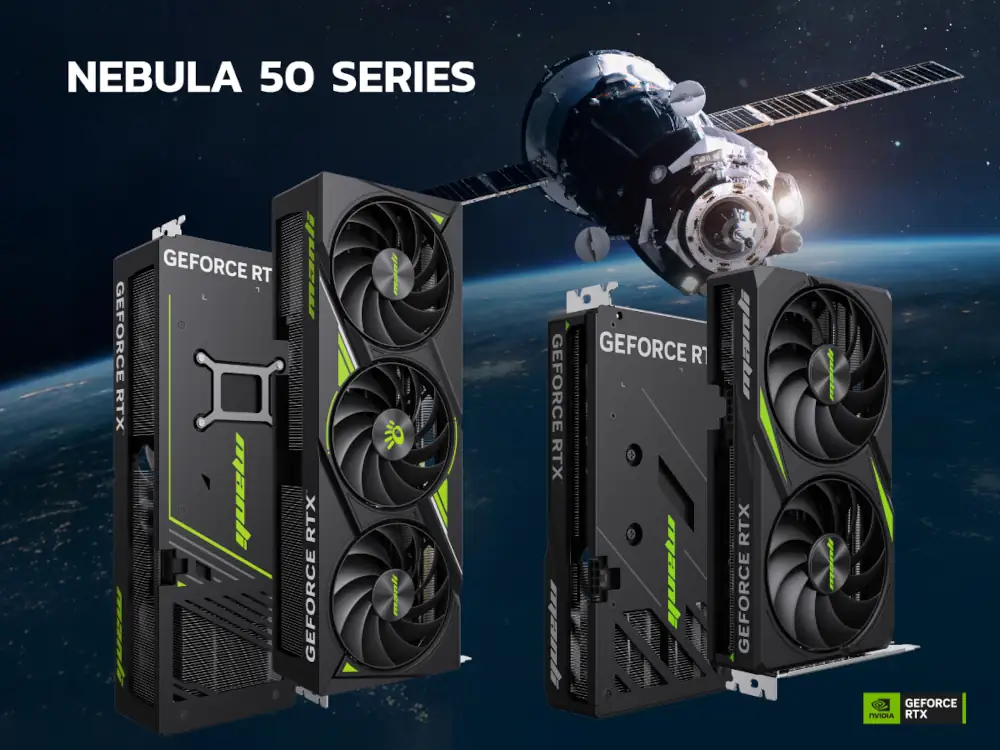 Ascenti เปิดตัวแบรนด์ MANLI นำเข้าการ์ดจอ GeForce RTX 50 Series สเปกแรง ราคาสุดคุ้ม ประกัน 3 ปี 3 Manli 3